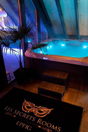 Hôtel pour 2 personnes, avec balcon et jacuzzi à Epfig