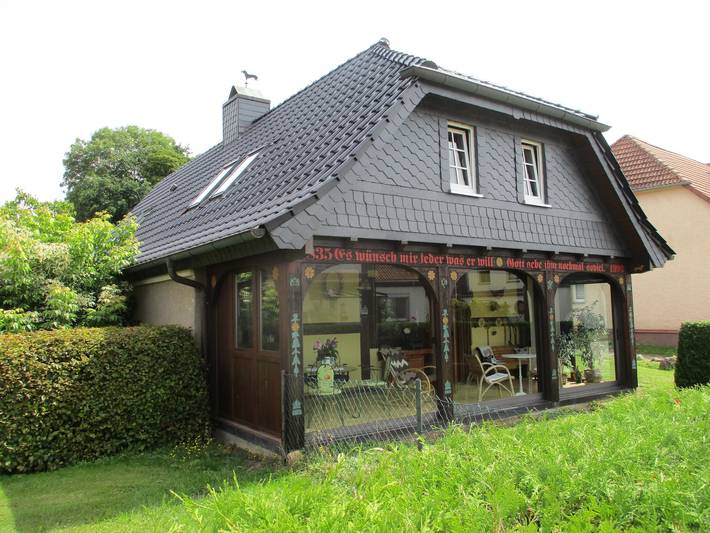 Ferienhaus für 4 Personen, mit Garten in Uckermark