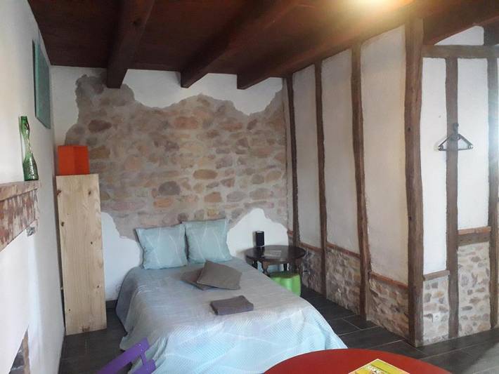 Appartement de vacances pour 2 personnes, avec jardin ainsi que vue et terrasse