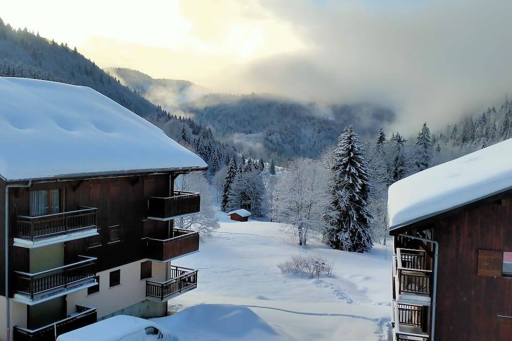 Geheel appartement, Pleasant studio for 4 people, family ski resort Bellevaux Hirmentaz. in Bellevaux (Frankrijk), Thonon-les-Bains en omgeving
