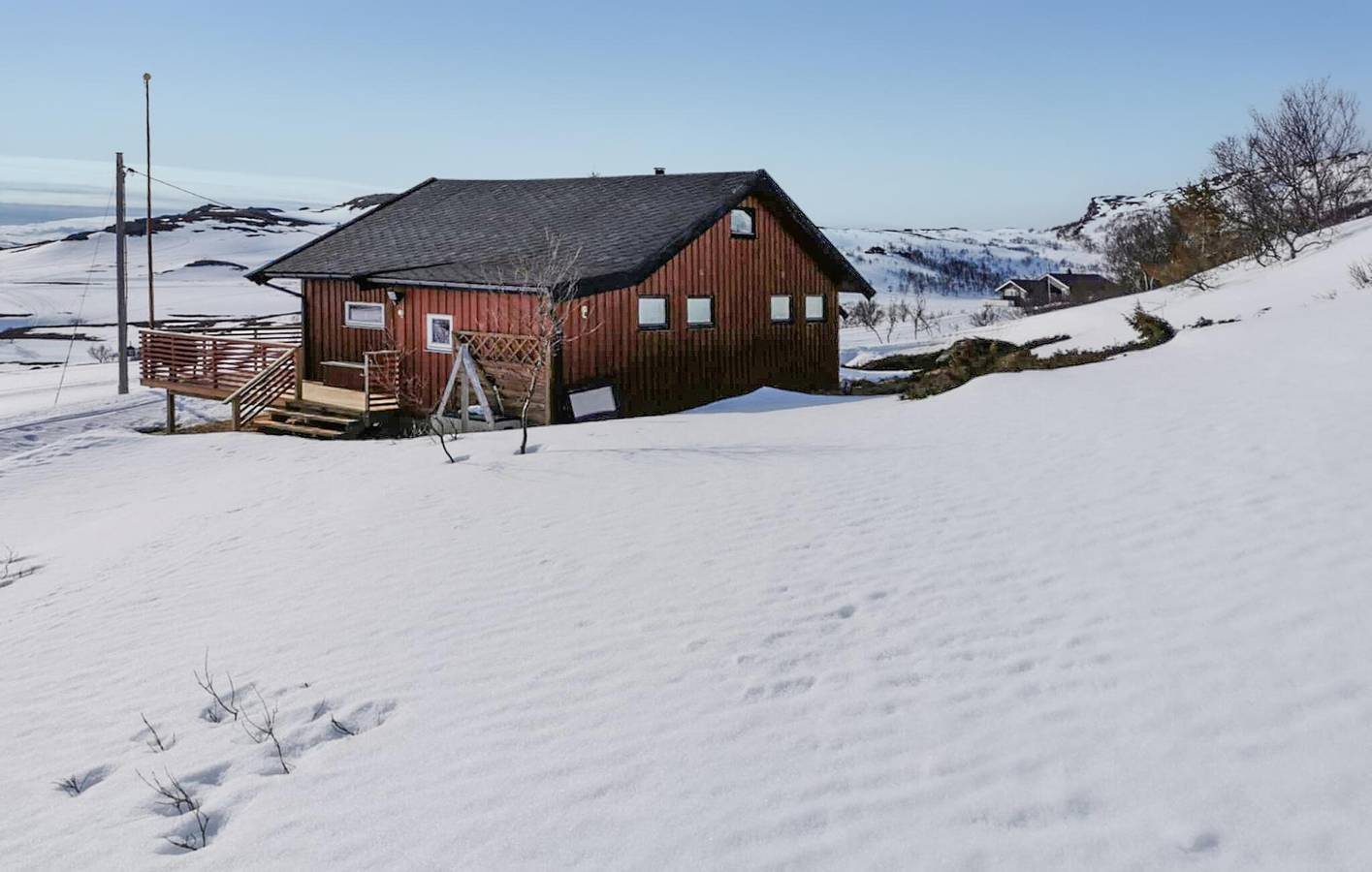 Ferienhaus für 6 Personen mit Garten in Måsøy