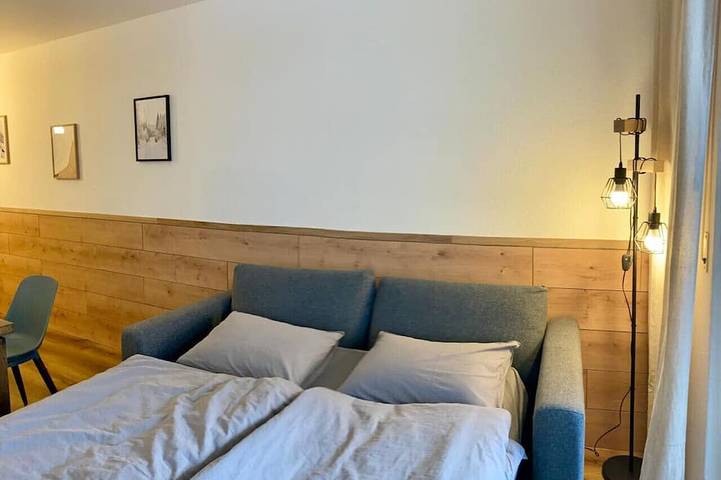 Ganze Wohnung, Large 1 bedroom - free parking - dream views- in Leukerbad, Leukerbad & Umgebung