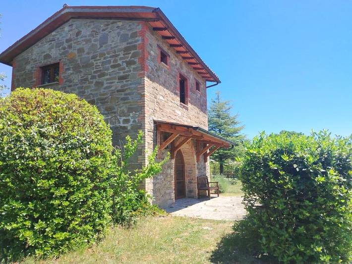 Agriturismo per 4 persone, con Giardino e Piscina nonché Panorama a Gubbio