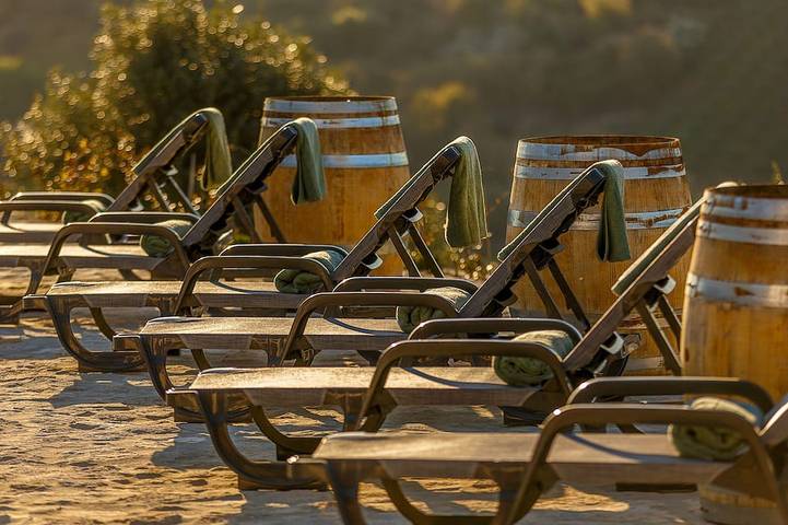 Location de vacances pour 4 personnes, avec jardin ainsi que balcon et piscine à Batalha