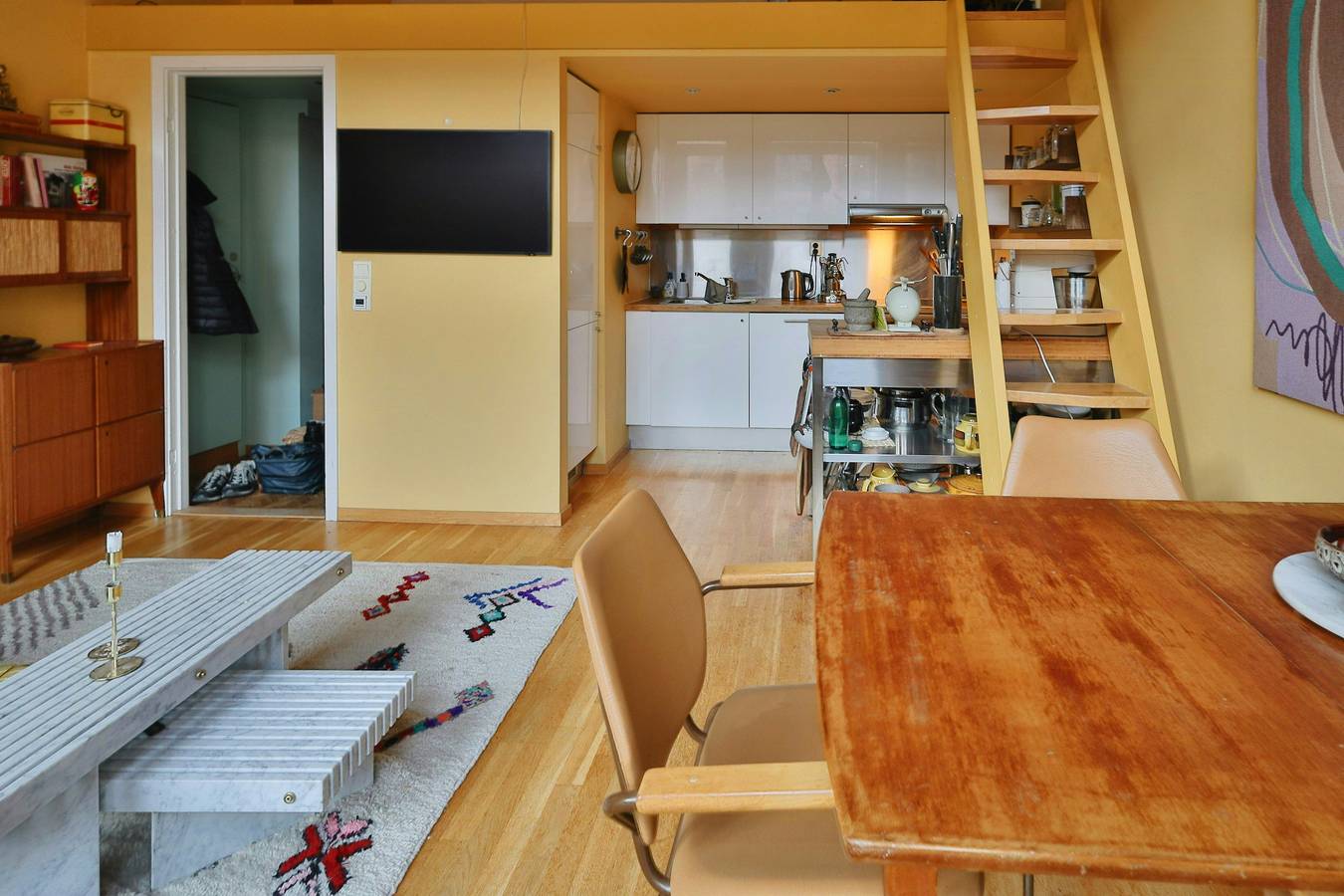 Hel lejlighed, Farverig lejlighed med baggård i hjertet af Oslo in Gamle Oslo, Oslo