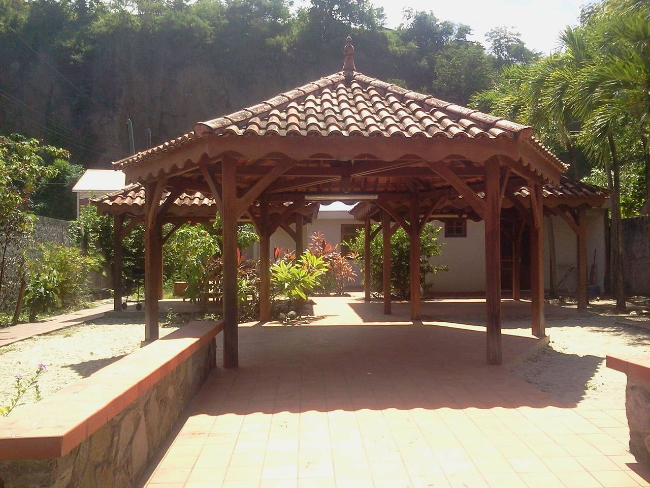 Bungalow 'Petit Trésor' con vistas al mar, Wi-Fi y aire acondicionado in Le Carbet, Martinica