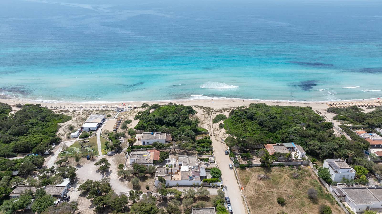 Villa für 8 Personen mit Meerblick in Porto Cesareo, Golf von Tarent