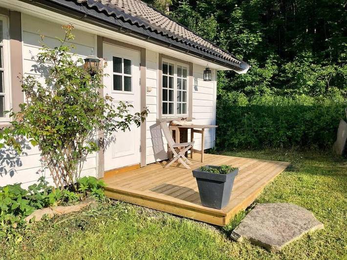 Appartement de vacances pour 3 personnes, avec Terrasse et Jardin dans Hof
