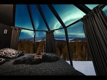 Ferienhaus für 2 Personen, mit Ausblick und Terrasse in Nordschweden