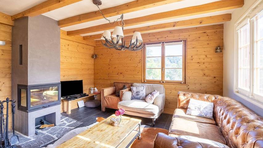 Ferienhaus für 14 Personen, mit Garten und Terrasse in Fiesch