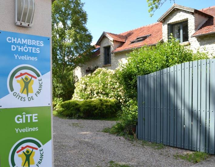 Chambre d’hôte pour 2 personnes, avec Terrasse ainsi que Jardin et Vue