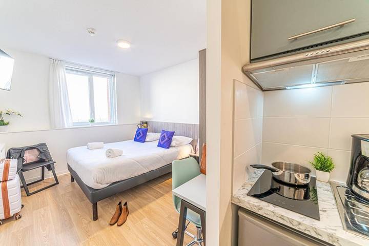 Apartahotel para 2 personas, con jardín en Toulouse