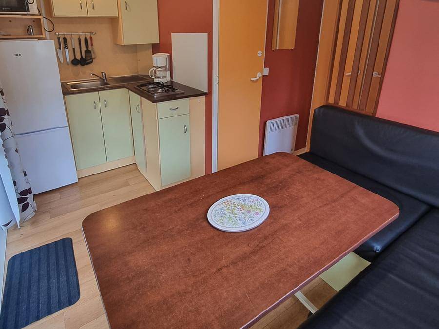 Camping l'Orée des Cévennes - Stacaravan 4 personen - Mh2 19 m² met sanitair in Saint-Jean-de-Valériscle, Cevennen