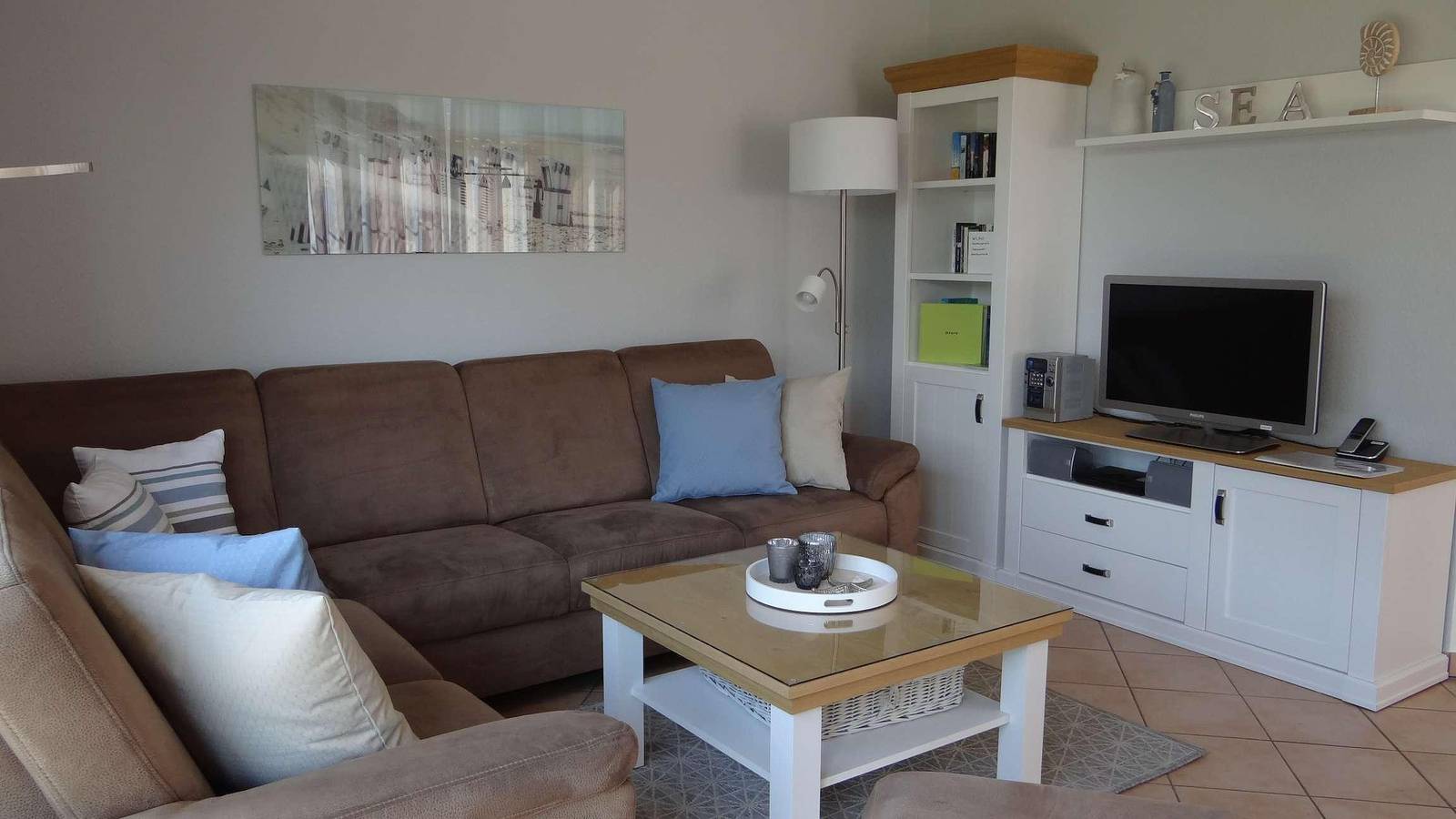 Deichblick in St. Peter-Ording, Eiderstedt