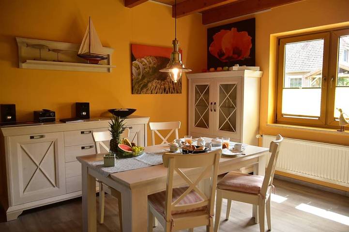 Ferienwohnung für 4 Personen, mit Terrasse und Garten in Nottensdorf
