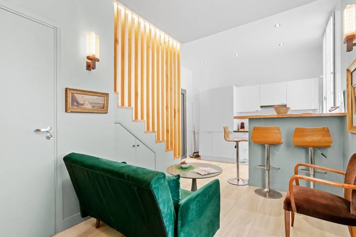 Maison de vacances 'Chalet' avec vue sur la mer, Wi-Fi et climatisation in Saint-Aygulf, Fréjus