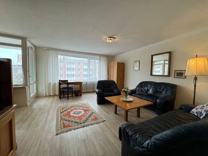 Ferienwohnung für 4 Personen, mit Ausblick und Balkon in Westerland - 2