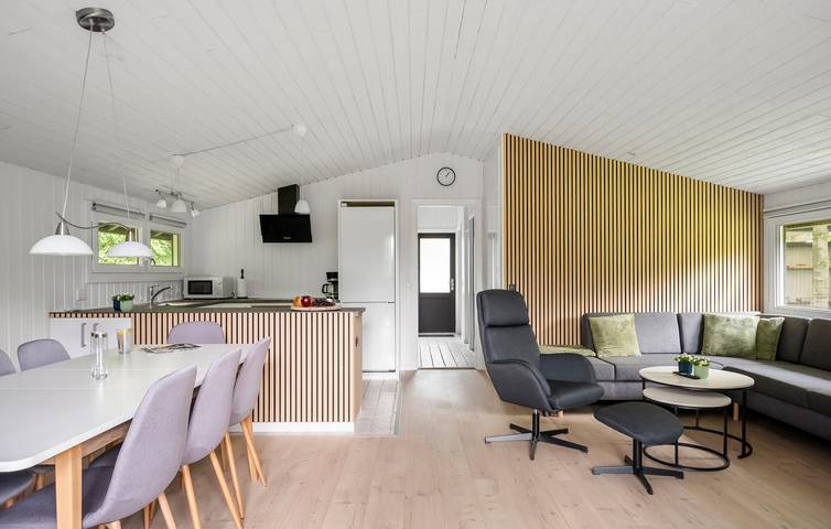 Ferienhaus für 6 Personen mit Terrasse in Skjern, Ringkøbing Fjord