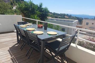Gîte pour 6 personnes dans Plage de La Fossette