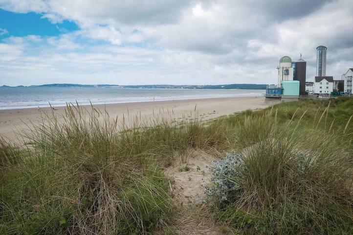 Ganze Wohnung, Ferienwohnung für 4 Personen mit Meerblick in Swansea, Swansea und Umgebung