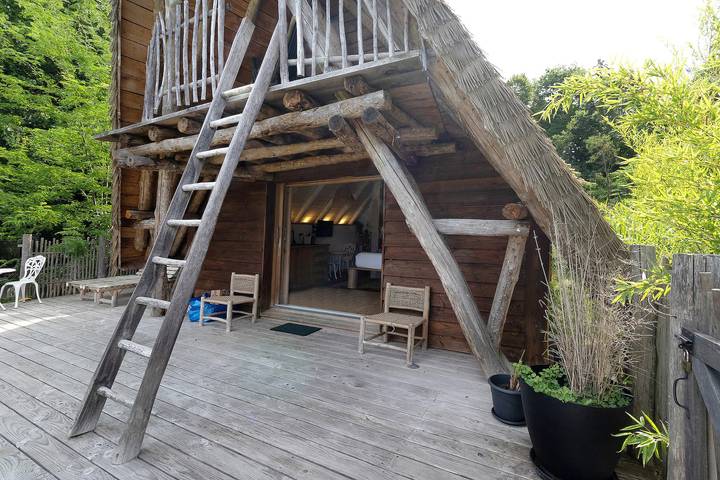 Gîte pour 4 personnes, avec Jacuzzi et Jardin