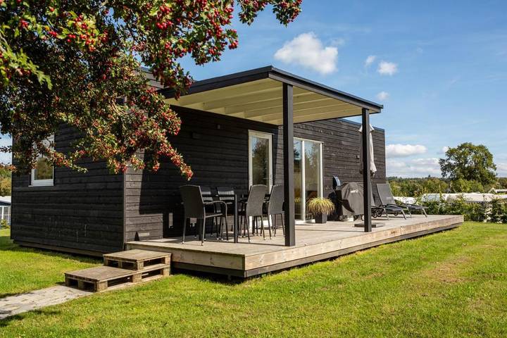 Camping für 6 Personen, mit Garten und Terrasse in Dänemark an der Ostsee