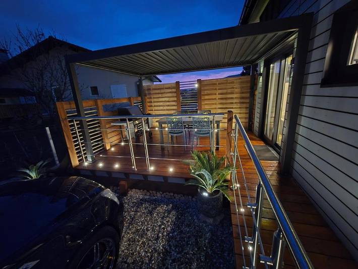Location de vacances pour 4 personnes, avec Terrasse à Pringy