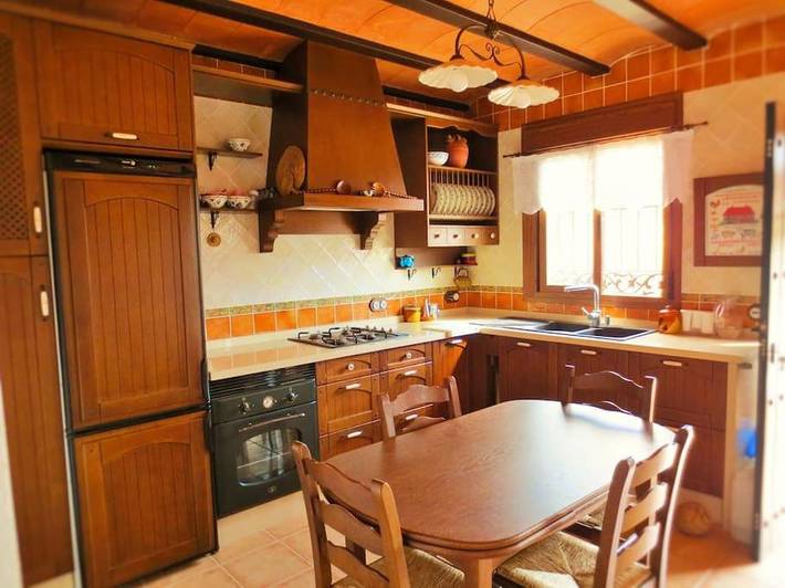 Apartamento para 6 personas, con Terraza además de Jardín y Vistas en Pozo de los Frailes