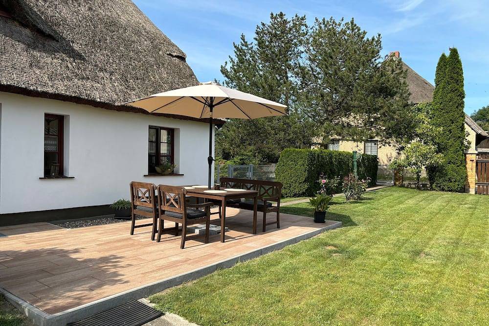 Ferienhaus Juule in Ruhige Laage, Terrasse, Wlan - Ferienhaus Juule in Krummin, Usedomer Norden