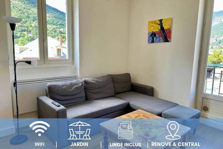 Gîte pour 8 personnes dans Gare de Briancon