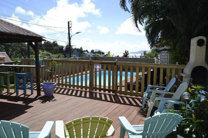 Appartement de vacances pour 4 personnes, avec jardin et piscine - 1