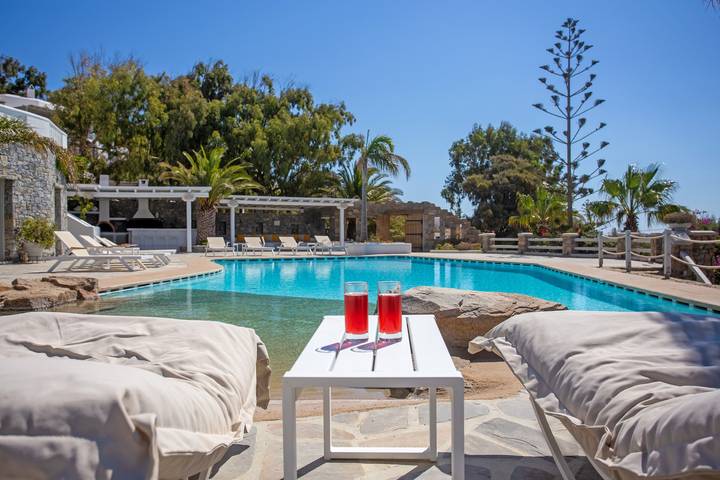 Agriturismo per 18 persone, con balcone, con animali domestici a Mykonos