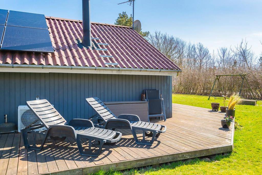 Familievenligt sommerhus med sauna, spa og indhegnet grund i Jegum Ferieland in Jegum, Région de Varde