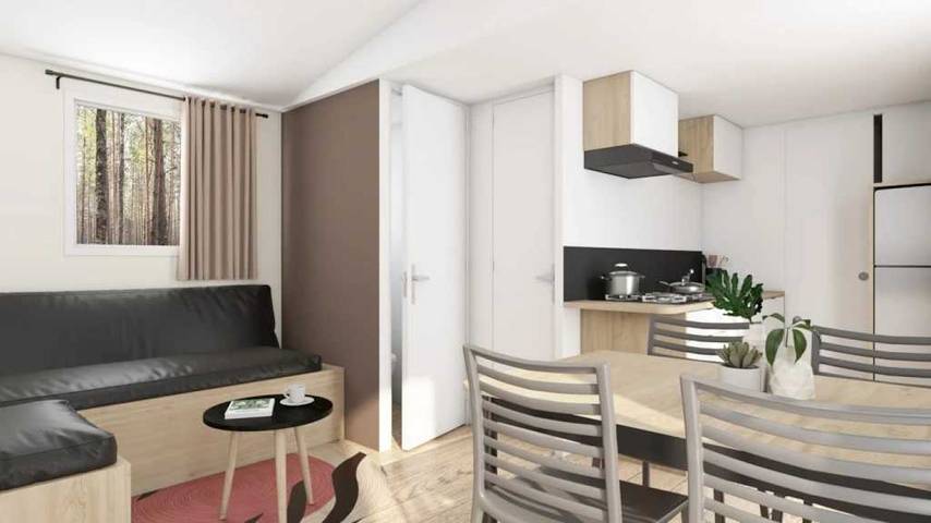 Mobil home pour 4 personnes, avec bassin pour enfant à Pont-Aven - 2