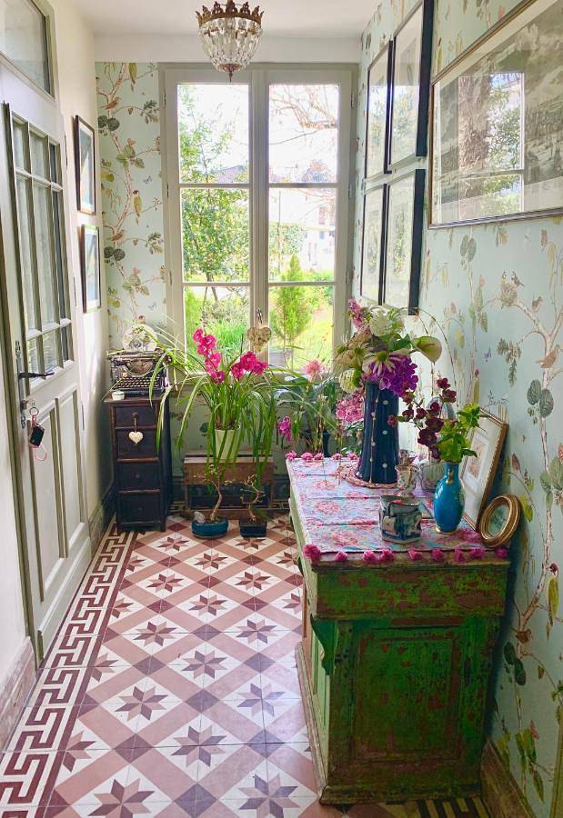 Chambre d’hôte pour 2 personnes, avec vue ainsi que terrasse et jardin