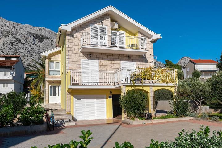 Ferienwohnung für 5 Personen, mit Balkon/Terrasse, mit Haustier in Orebic