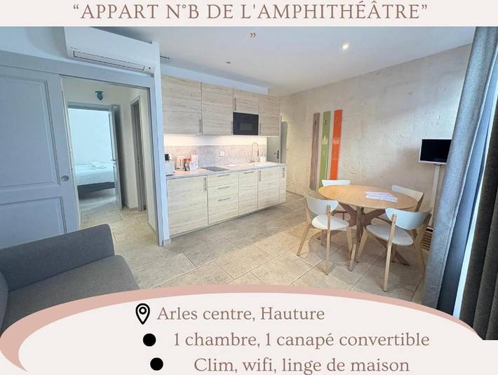 Gîte pour 2 personnes, avec vue dans Arenes D Arles - 3