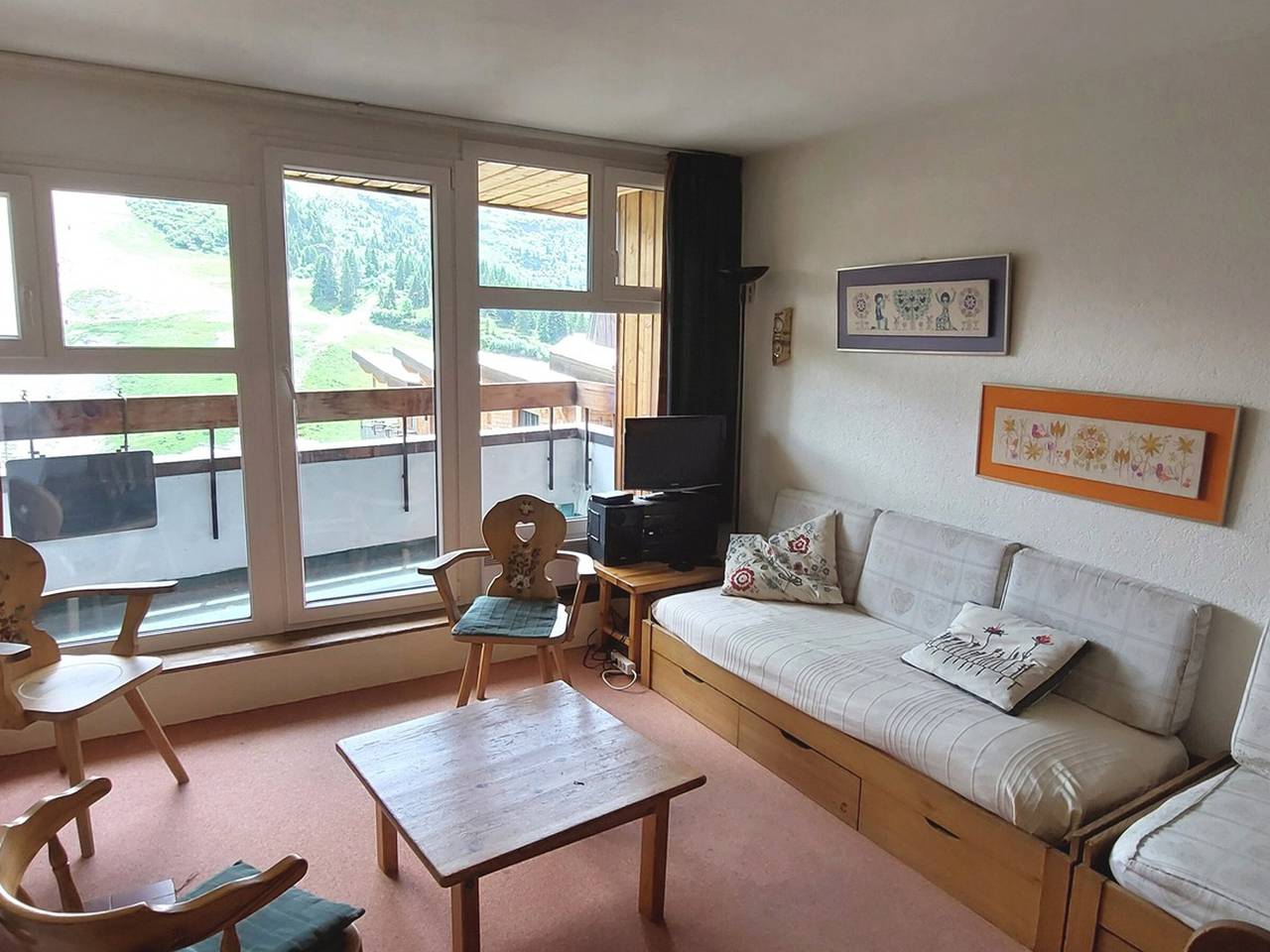Geheel appartement, Vakantieappartement voor 6 personen met terras in Morzine, Les Portes du Soleil