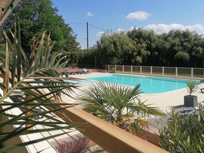 Zelt für 2 Personen, mit Kinderpool und Balkon/Terrasse - 1
