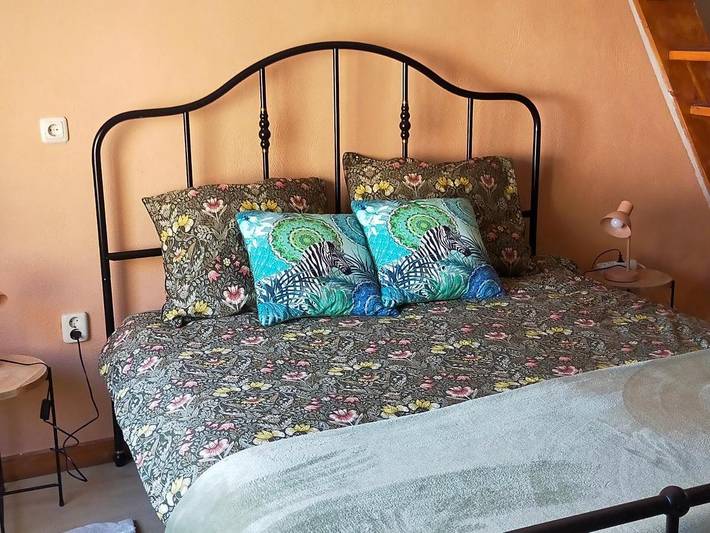 Ferienwohnung für 2 Personen, mit Terrasse und Garten sowie Ausblick