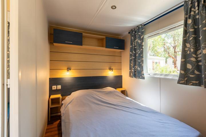 Mobilheim „Village Camping De L'ostriconi 27“ mit Meerblick, Pool & Wlan in Palasca, Calvi und Umgebung