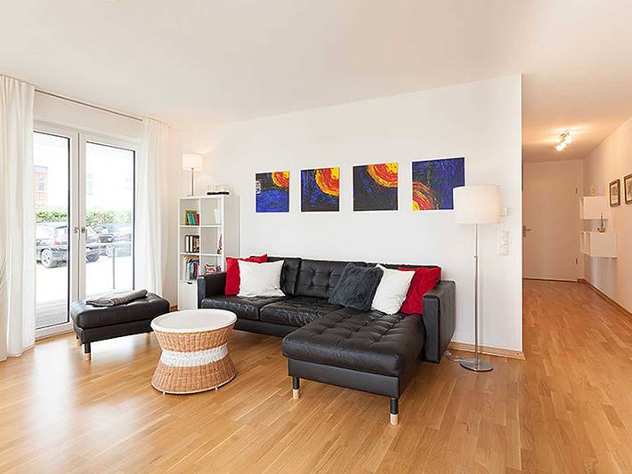 Ferienwohnung für 3 Personen, mit Ausblick und Balkon sowie Seeblick in Sassnitz - 4