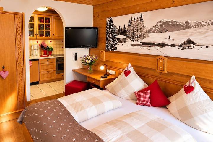 Apartamento entero, Apartamento "Zwerchenberg" - Apartamento de una habitación 26m² con balcón y sol de mañana in Reit im Winkl, Alpes Bávaros