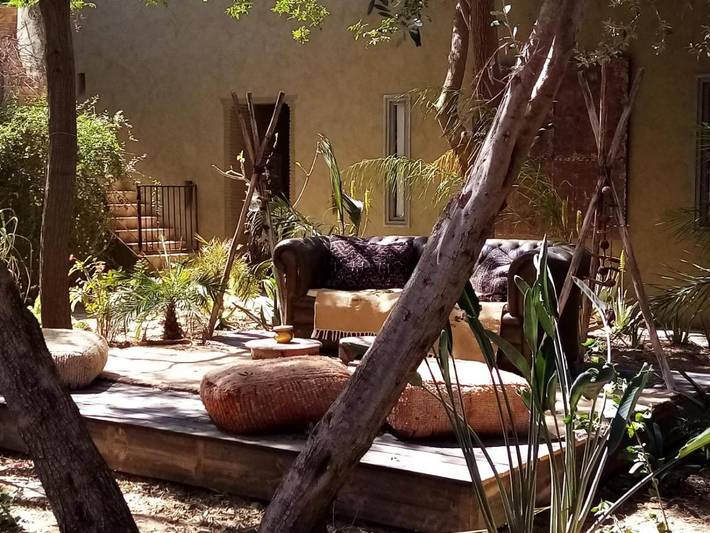Riad pour 6 personnes, avec piscine ainsi que vue et jardin, animaux acceptés à Taroudant - 4