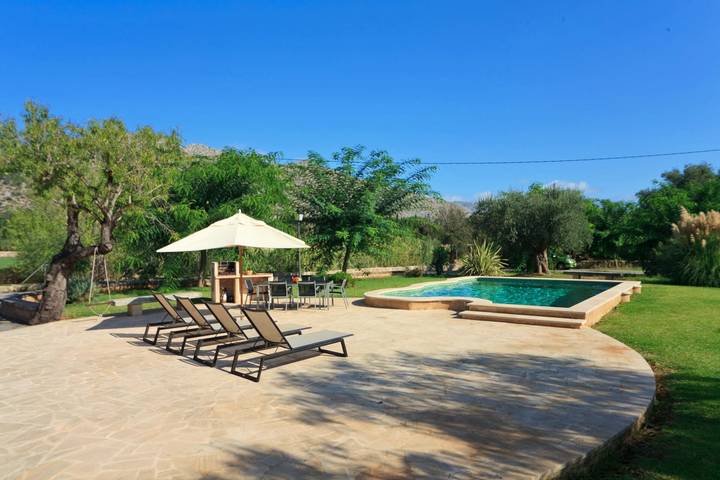 Luxus-Finca für 4 Personen, mit Terrasse und Garten in Pollença - 4