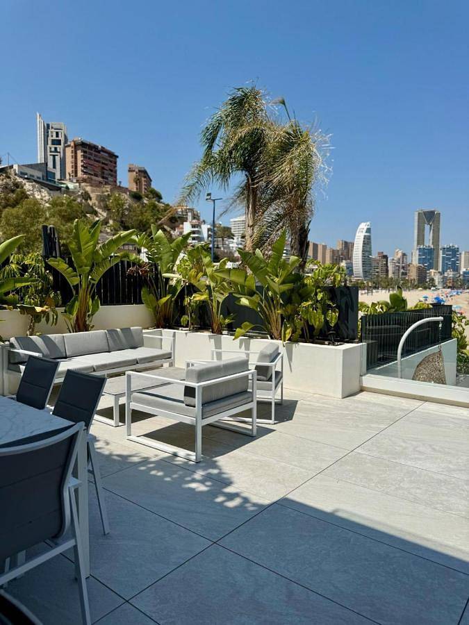 Villa pour 8 personnes, avec vue et bassin pour enfant ainsi que terrasse et piscine, animaux acceptés à Benidorm - 3