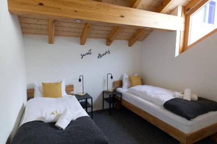 Ganze Wohnung, Louisa's Gallery· Stylish Alpine Apartment· Hot Tub · Family · Near Ski & Trails in Alt st. Johann (Alpen), Wildhaus-Alt St. Johann