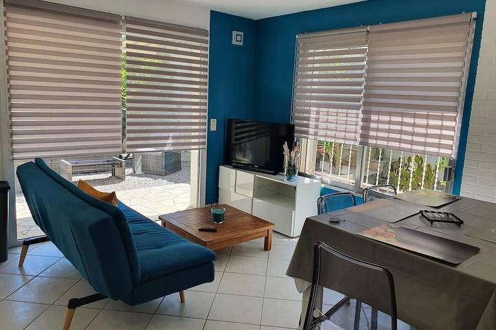 Appartement de vacances pour 5 personnes, avec piscine et terrasse