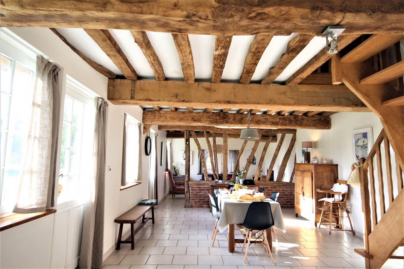 Gîte für 6 Personen mit Terrasse in Ermenouville, Dieppe und Umgebung