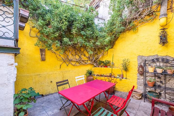 Maison de vacances 'La Maison De Caroline' avec terrasse privée, Wi-Fi et climatisation in Villeneuve-Loubet, Côte méditerranéenne (France)